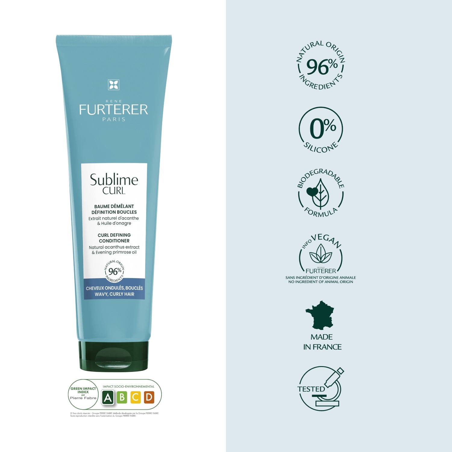 René Furterer Conditioner Sublime Curl balzam za definiranje kodrov - 150 ml