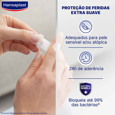 Hansaplast hypoallergeeniset laastarit pienelle, herkälle iholle, 20 kpl.