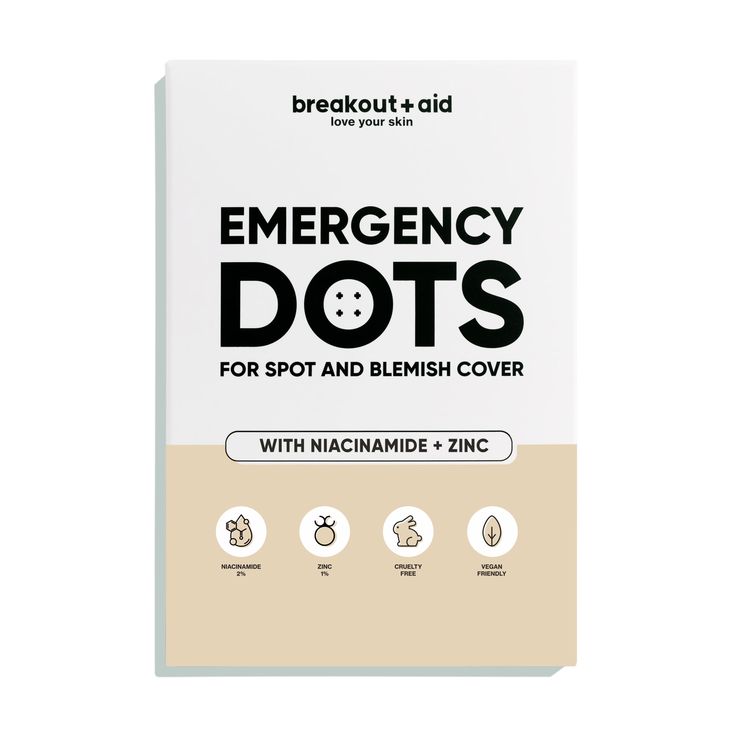 Breakout+Aid Cute Dots per i brufoli