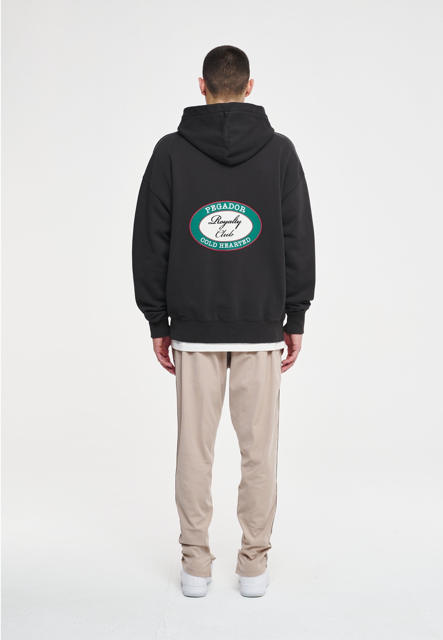 Sweat à capuche Pegador - gris foncé