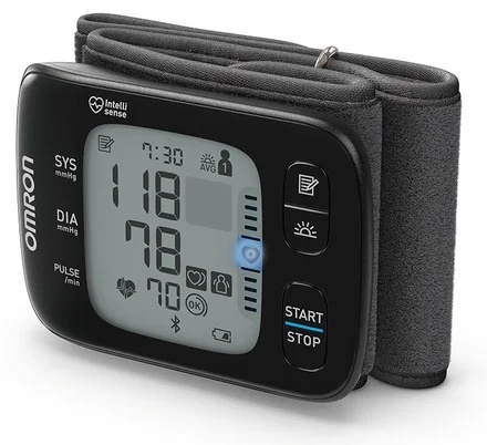 Monitor de pressão arterial de pulso OMRON RS7