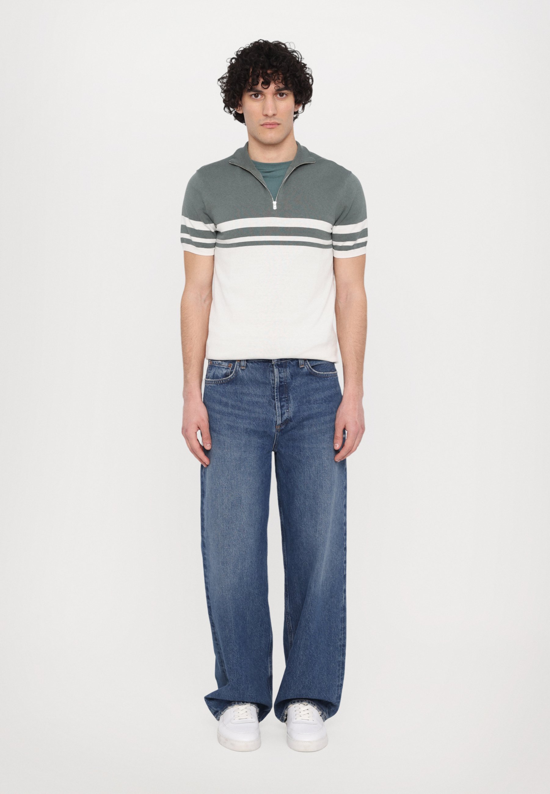 Polo Ron Dorff - gris
