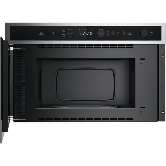 Inbouwmagnetron - WHIRLPOOL - WMN4I4BXF - Vingerafdrukbestendig roestvrij staal - 22 L