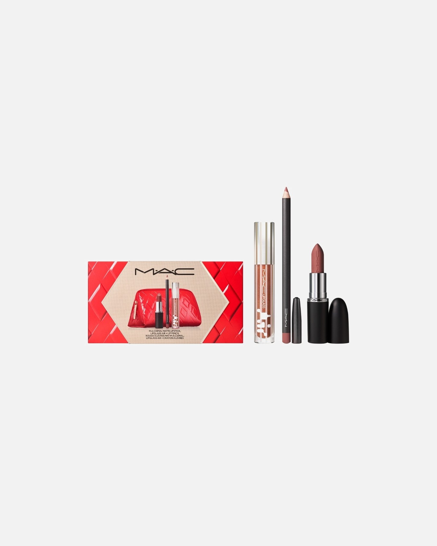Sada líčidiel MAC M·A·Cximal Trending Tomorrow Lip Trio – 1 kus