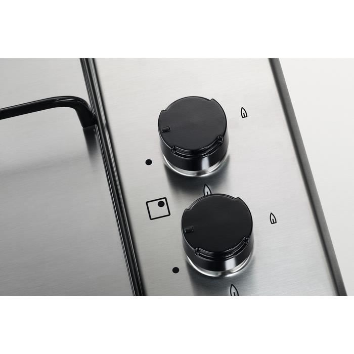 Electrolux EGS6414X Gas Cooker - 4 Burners - Stainless Steel - Enamelled - Round