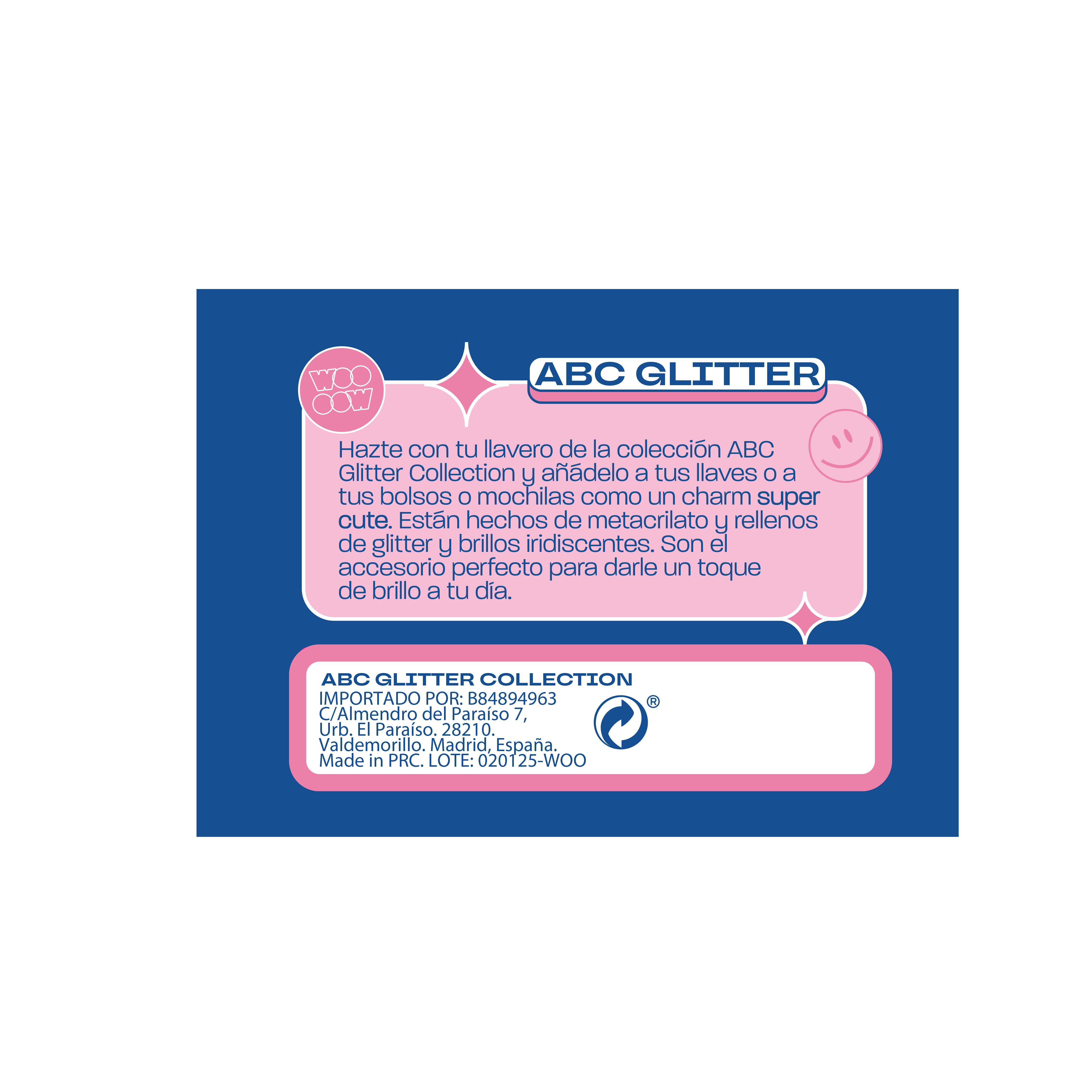 Privjesak za ključeve ABC Glitter Collection Alati i pribor