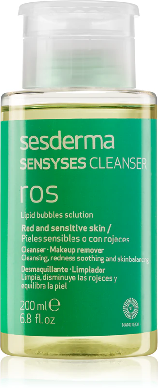 Sesderma Sensyses Cleanser Ros odličovač pre suchú a poškodenú pleť