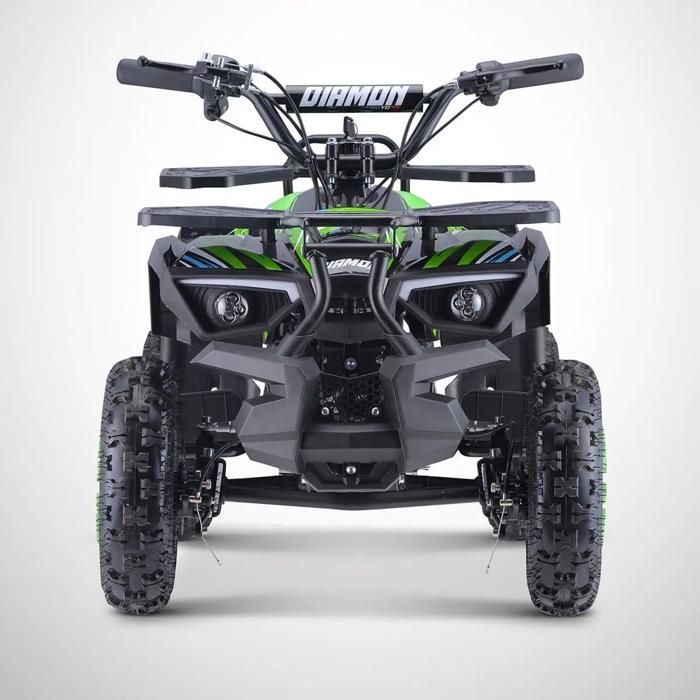 Lasten sähköinen taskumönkijä 800W / BISON 800 / 2025-versio / Vihreä