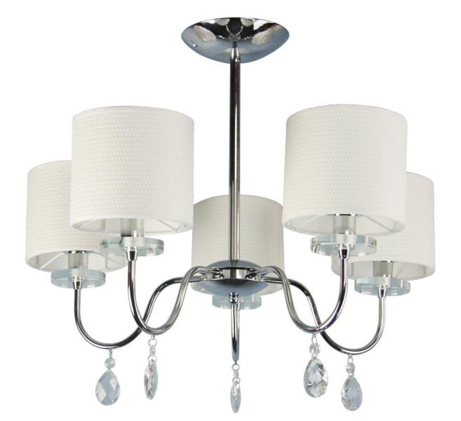 Estera zwis 5x40W E14 chrom