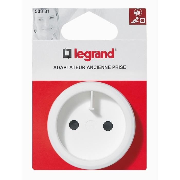 LEGRAND Adaptateur ancienne prise - 4.8 A