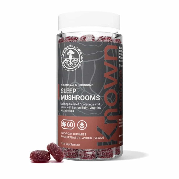 Known Nutrition Schlafpilze Vegane Gummibärchen-Nahrungsergänzungsmittel x 60 | Gesundheit | Superdrug