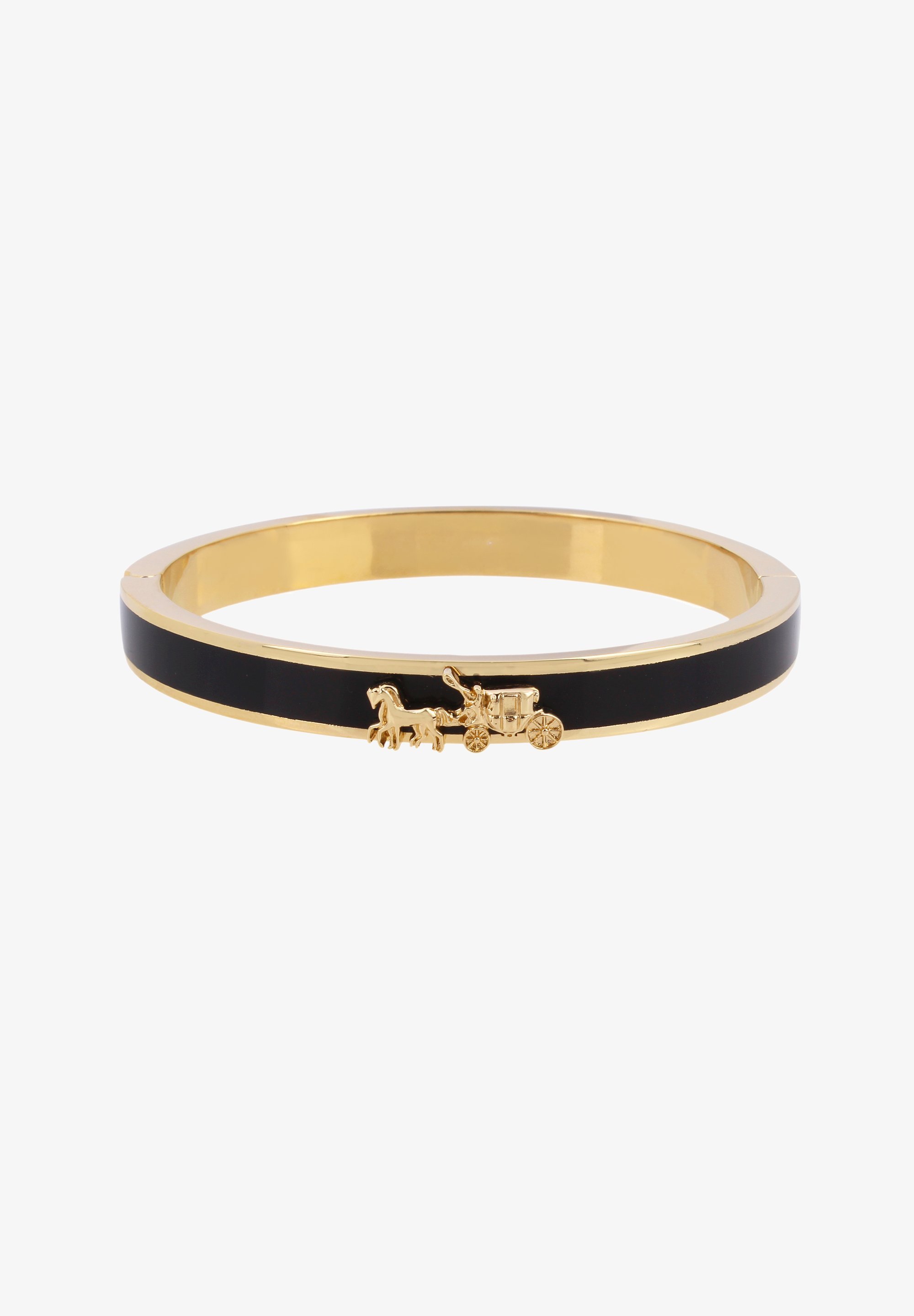 COACH HORSE & CARRIAGE HINGED - Armbånd - black