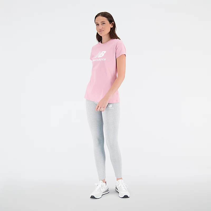Damleggings Essentials Stacked Logo Cotton - ATHLETIC GREY