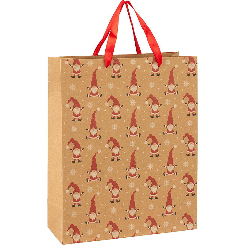 Presentpåse för hemmet 32x26x10 cm kraftpapper