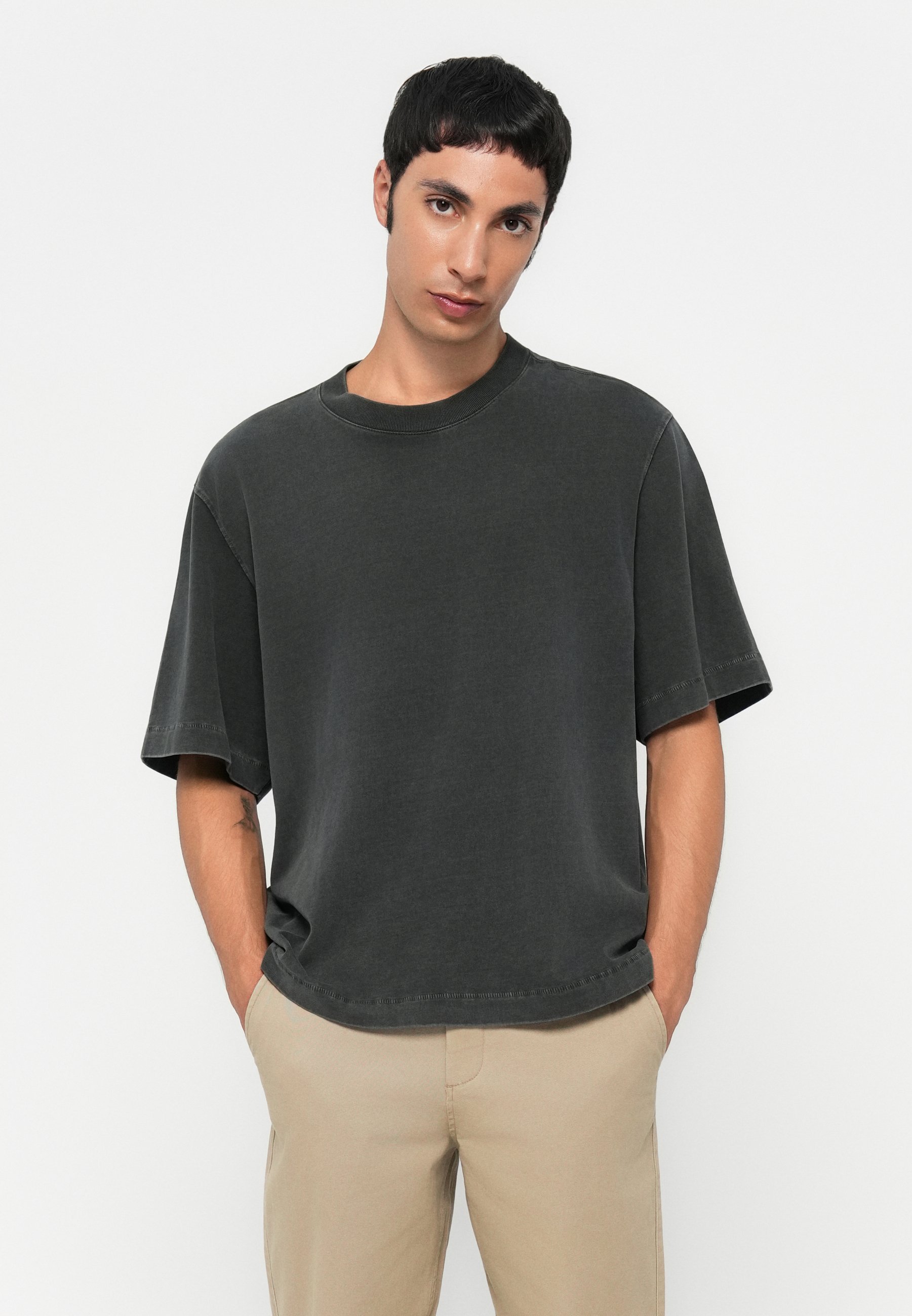 Jack & Jones JPSTKARL DAVE S OPASKOM - Chino nohavice - riad