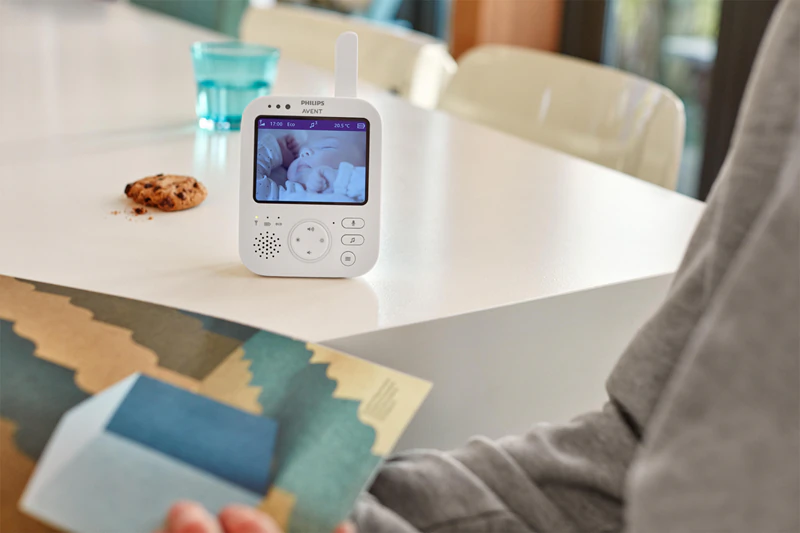 Monitor de vídeo digital para bebês Philips Avent SCD891/26