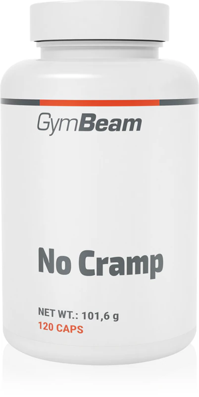 Kapsule s doplnkom stravy GymBeam No Cramp pre správne fungovanie imunitného systému, zdravie kostí a svalov