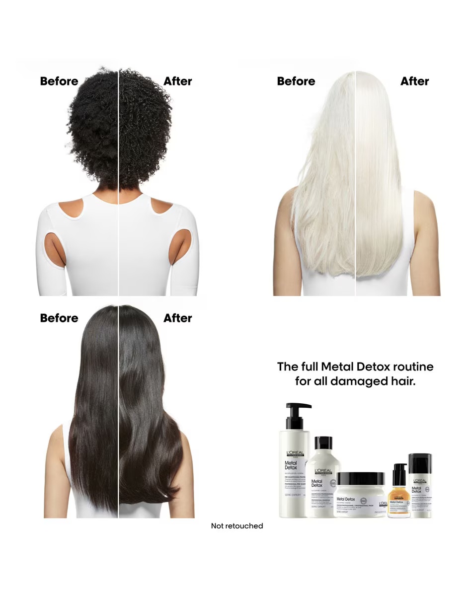 L'OREAL PROFESSIONNEL Metal Detox Προ-σαμπουάν για ταλαιπωρημένα και σκασμένα μαλλιά