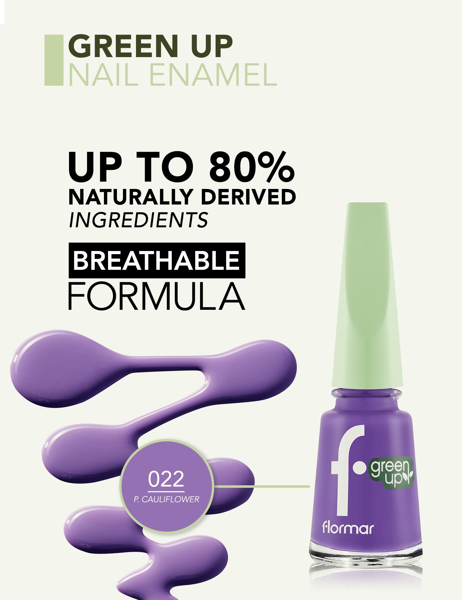 Лак за нокте Green Up Nail Enamel Лакови за нокте