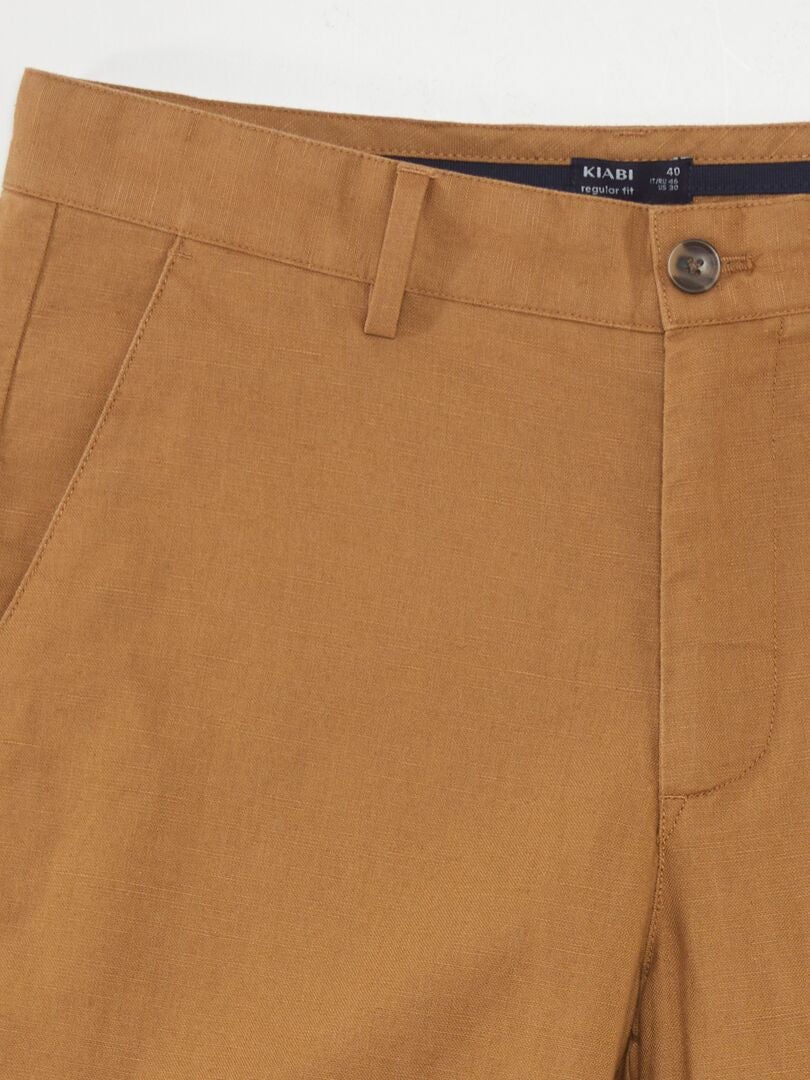Calça Chino Slim - BEGE