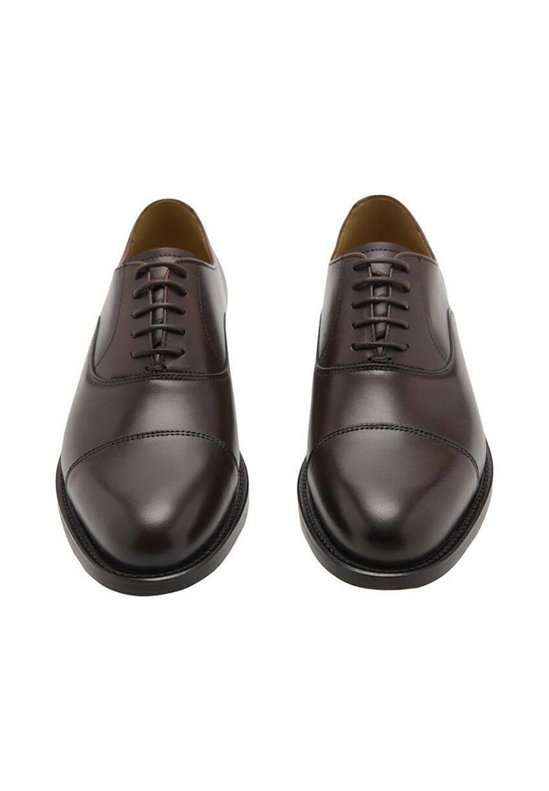 Mango STYLE RICHELIEUS - Eleganckie buty sznurowane - brązowe