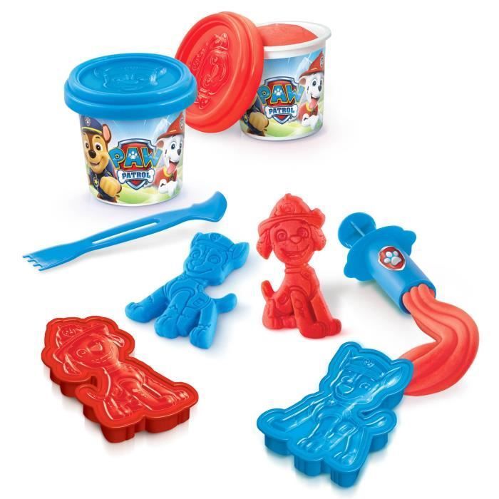 Paw Patrol backpack filled with modeling clay and accessories - Creative Hobbies - Canal Toys