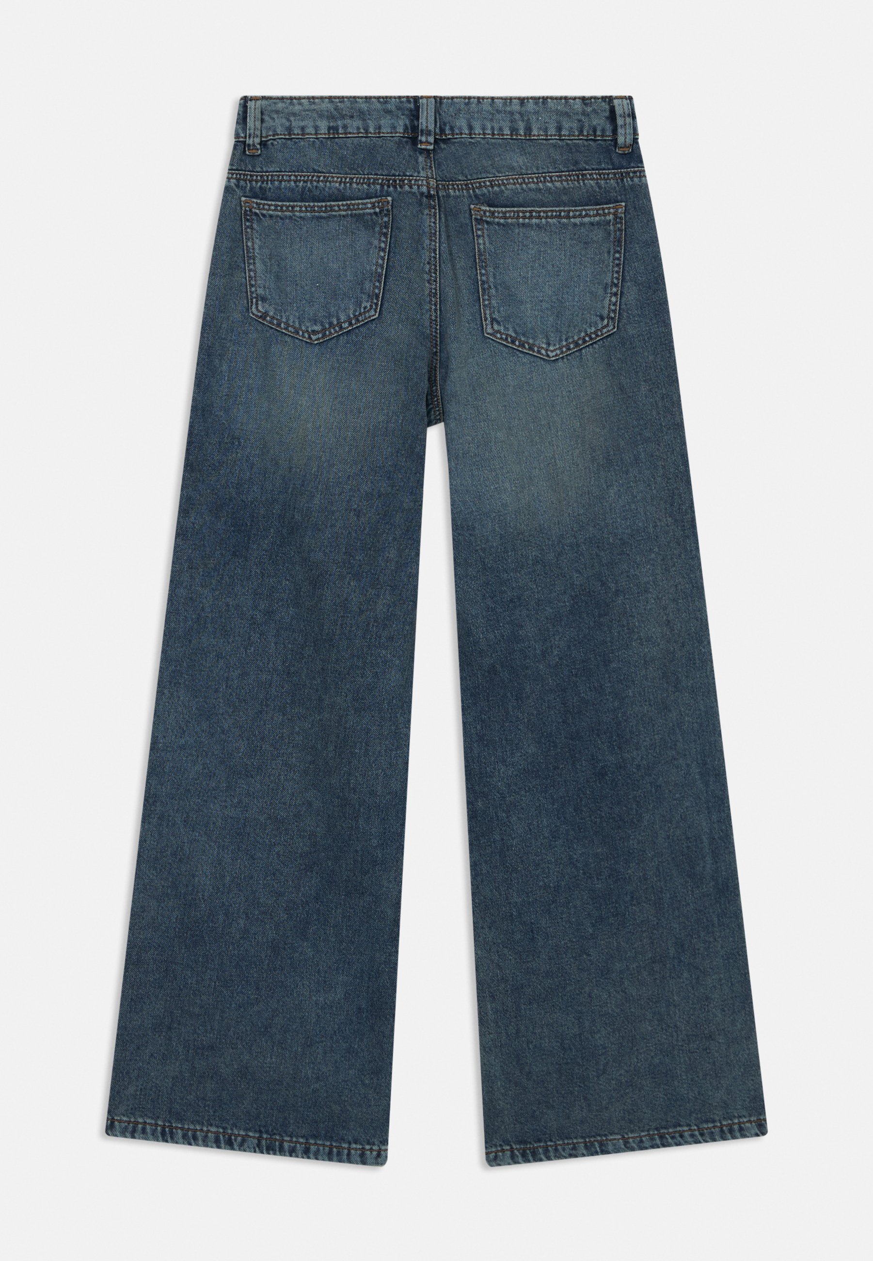 Noem het NKFROSE WIDE - Relaxed fit jeans - vintage donkerblauwe denim