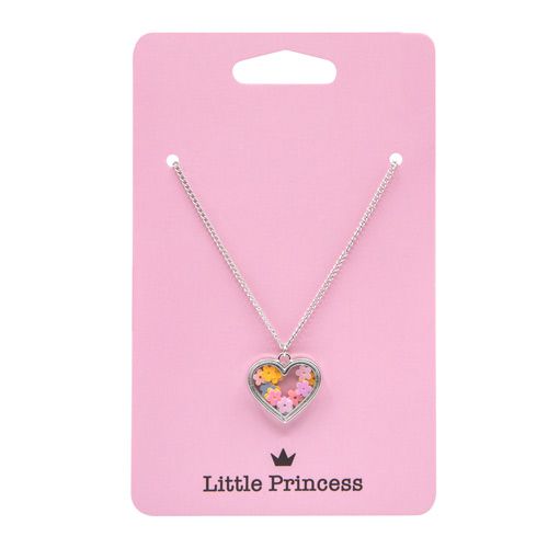 Mazās princeses kaklarota ar kurpi un ziedu apdruku Kaklarotas un ķēdītes