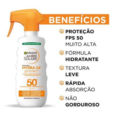 Garnier Ambre Solaire Hydrating Body Sunscreen SPF 50 24 270 ml