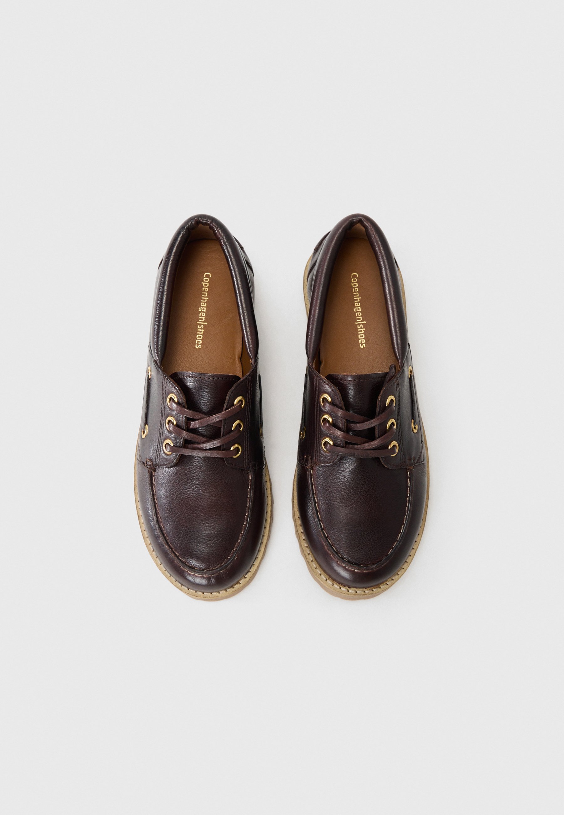 Copenhagen Shoes THE WALK - Scarpe da barca - marrone scuro