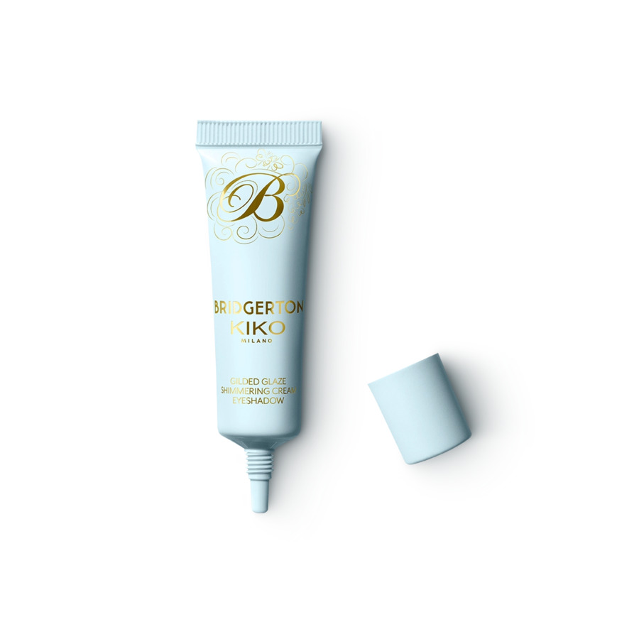 BRIDGERTON GILDED GLAZE SHIMMERING CREAM SJENILO ZA OČI 01 Lady Whistledown's Whisper
