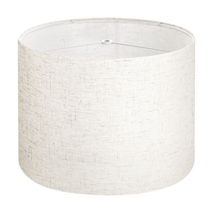 Drum Lampshade - VEVOR - 33x33x25 cm - Medium Linen Replacement Lampshade for Table Lamps, Floor Lamps and Pendant Lights