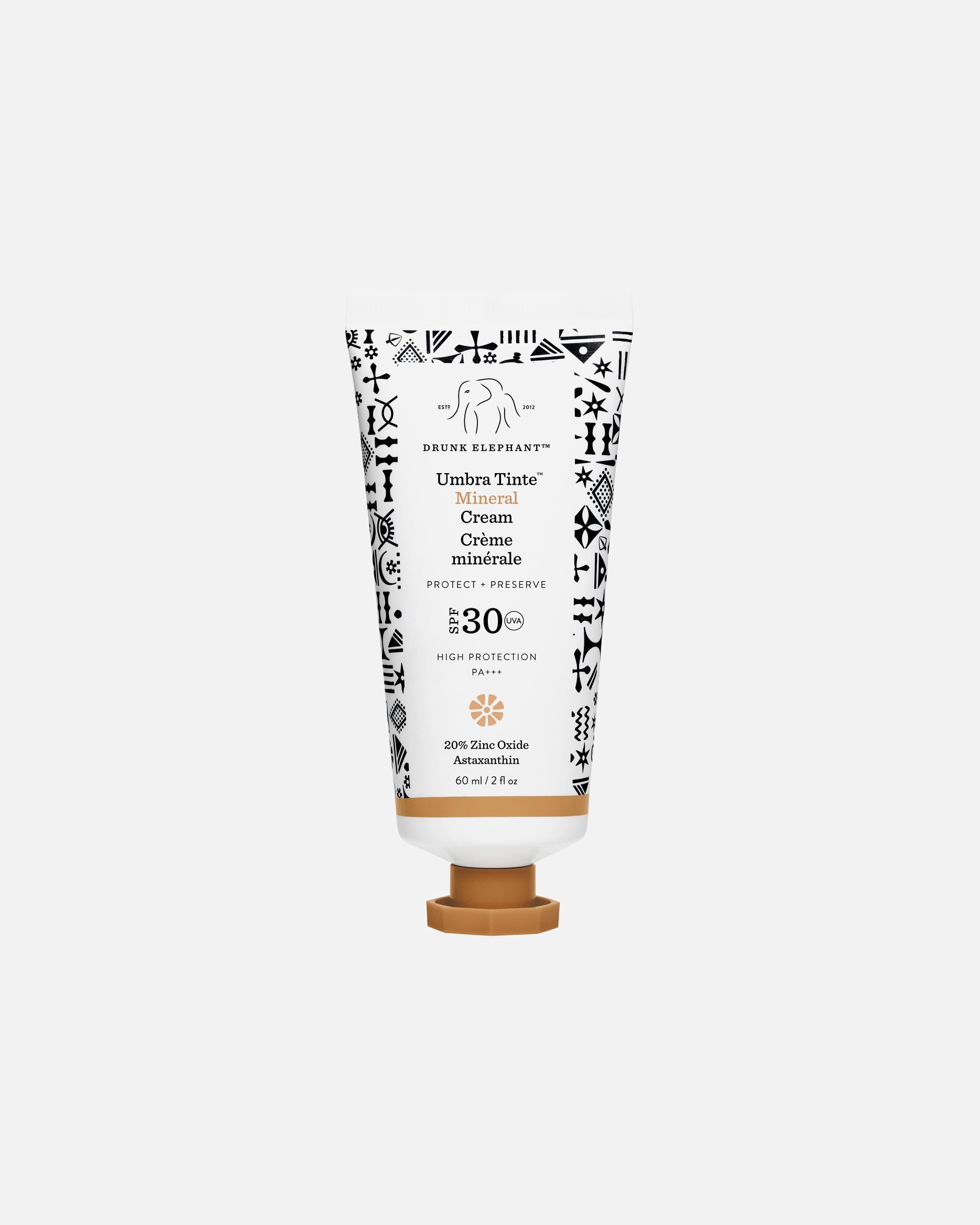 Drunk Elephant крема за сунчање Umbra Tinte™ минерална крема SPF 30/PA+++ - 60 мл