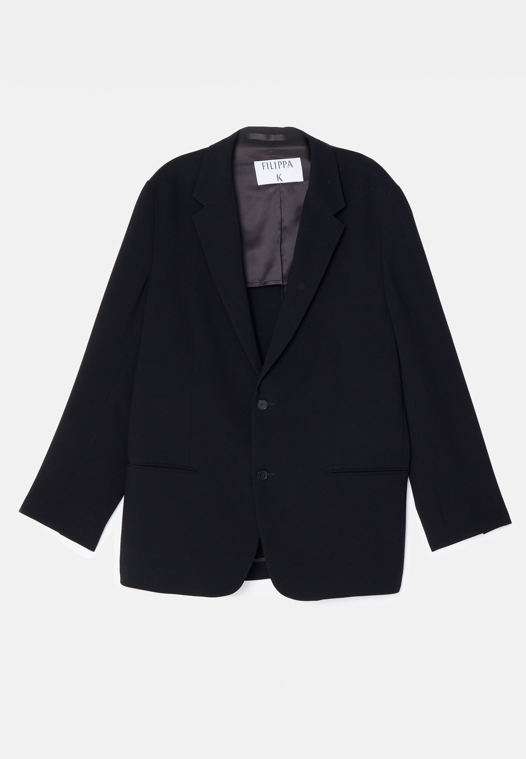 Filippa K RELAXED - Korte jas - zwart
