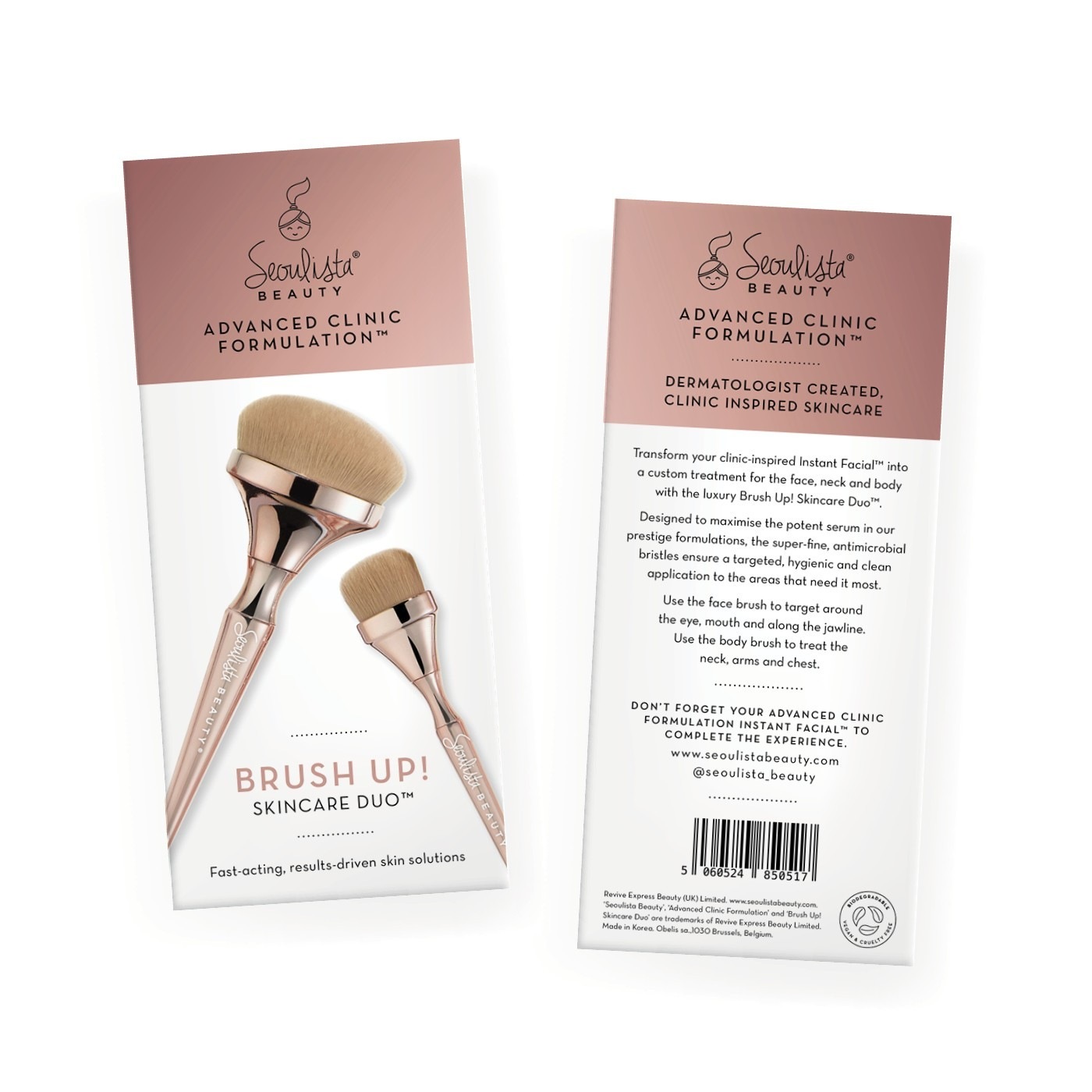 seoulista beauty KINCARE DUO™ Pinceaux applicateurs