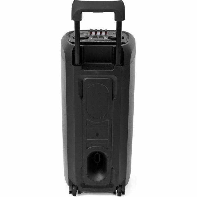 Pack Karaoké Enceinte Bluetooth USB AUX SD TWS sur Batterie 600W - 2 Micros Sans Fil UHF Boum Enfant Cadeau Anniversaire Fête