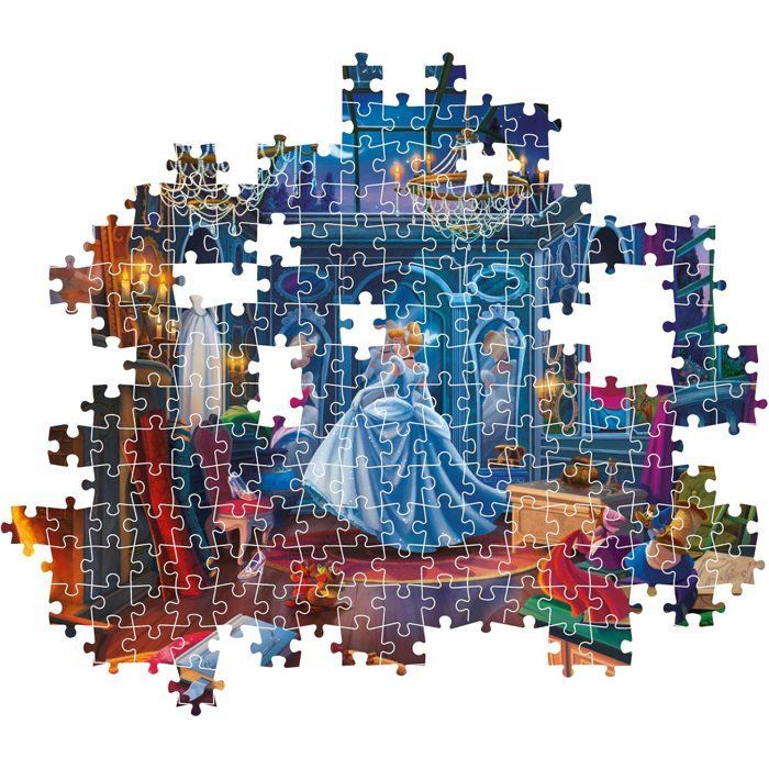 CLEMENTONI - Ever After - Rompecabezas de 500 piezas - Princesas Disney - Jazmín