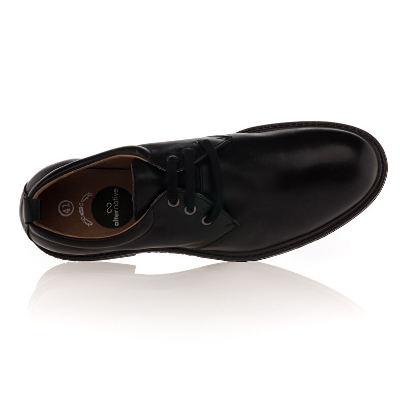 Zwarte nette herenschoenen