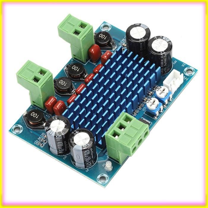 Placa amplificadora digital profesional Keenso de 120 W con materiales de alta calidad para sonido de proyectores.