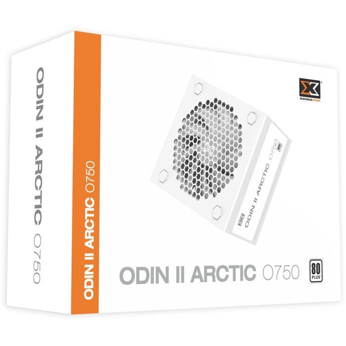 XIGMATEK Odin II O750 ARCTIC – Nicht-modulares PC-Netzteil – 750 W – 80 Plus