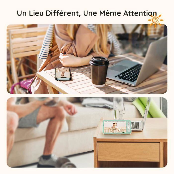 Cámara monitora para bebés de 5