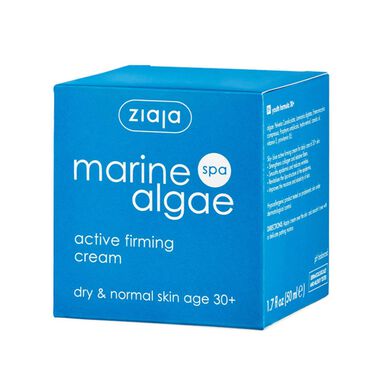 Ziaja Marine Spa Algae Active Firming Cream sejas krēms, nostiprinošs, samazina sejas izteiksmes grumbas, 50 ml