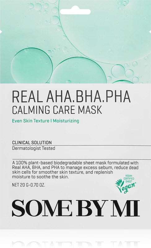 Some By Mi Clinical Solution AHA∙BHA∙PHA умирујућа маска за проблематичну кожу