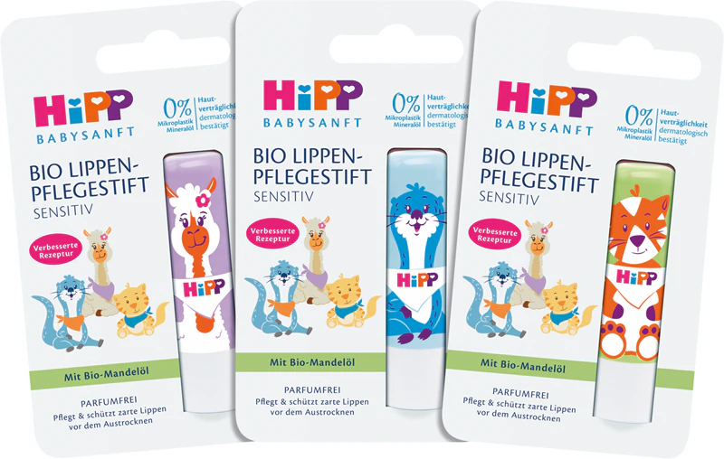 Hipp Babysanft BIO balzám na rty