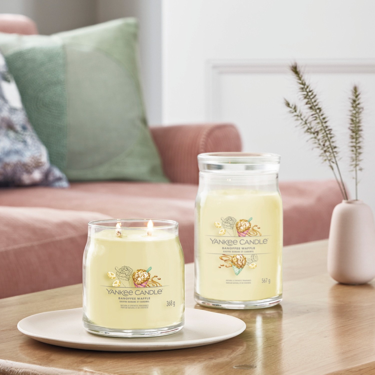 YANKEE CANDLE BANOFFEE WAFFLE