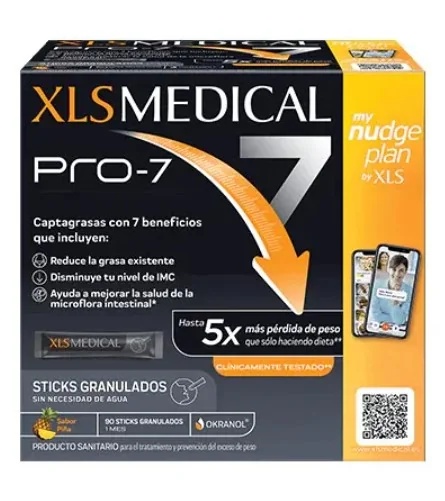 XLS XLS Medical Pro 7 90 repen Voedingssupplement voor gewichtsverlies