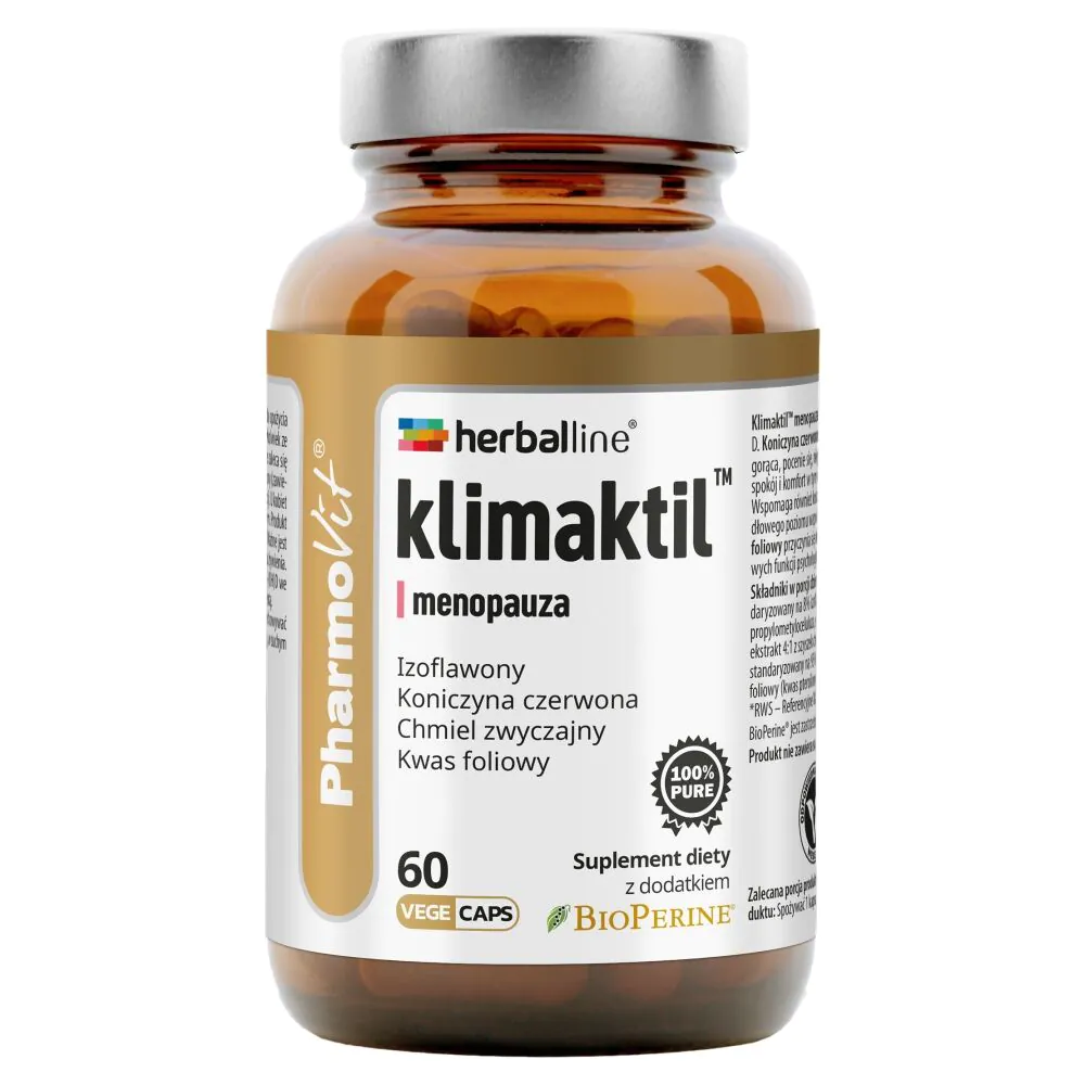 PharmoVit Herballine Klimaktil Menopauza Kapsułki