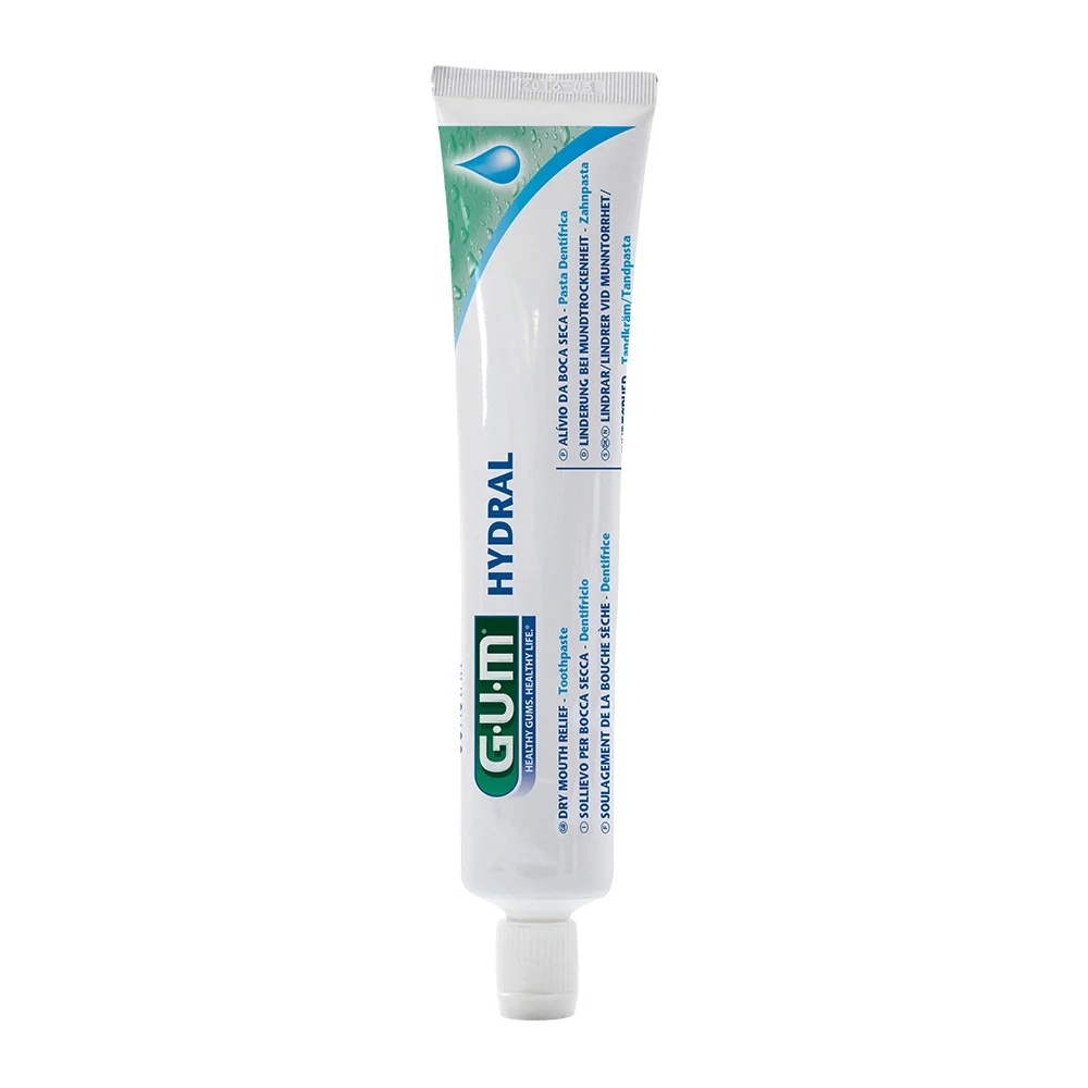 Dentifrice GUM Hydral pour soulager la sécheresse buccale 75 ml