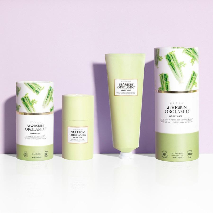 Čistiaci olej na tvár STARSKIN® Orglamic™ so šťavou zo zeleru Healthy Hybrid Formula - 90 ml