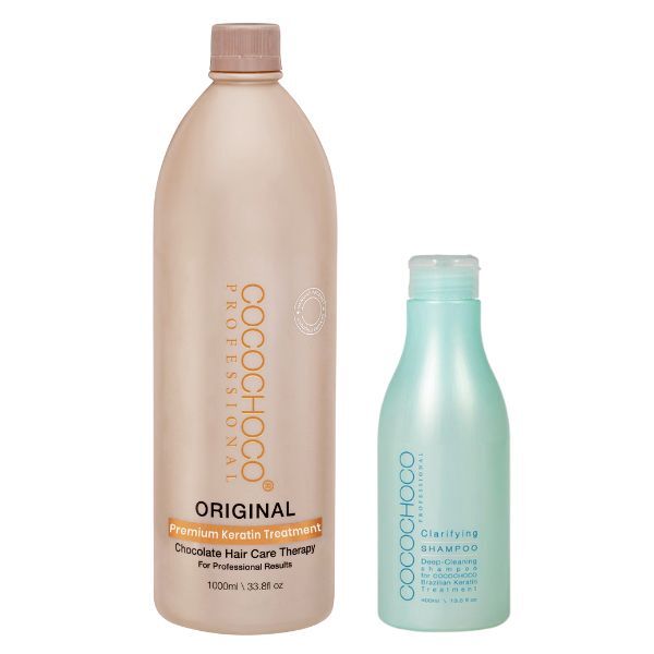 Kit de tratamento de queratina brasileira original Cocochoco para salão de beleza